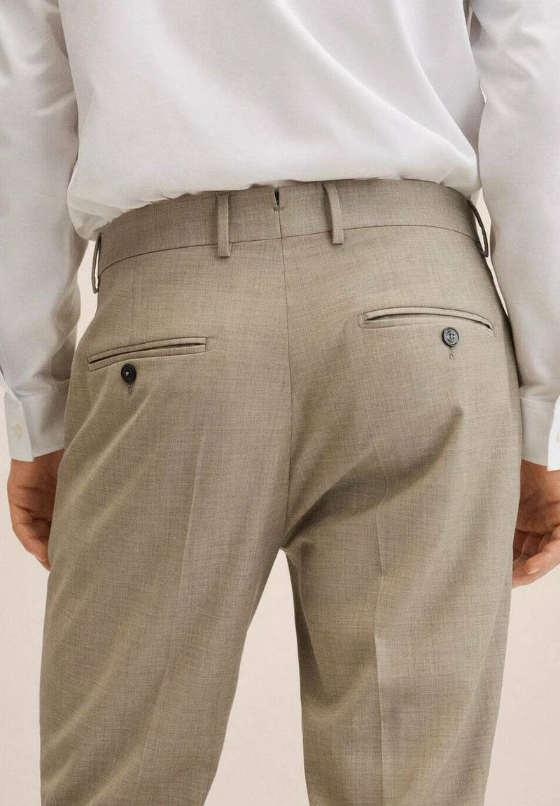 Mango Anzughose - Beige | Herren 8 Mango Anzughose - Beige | Herren – Bild 6