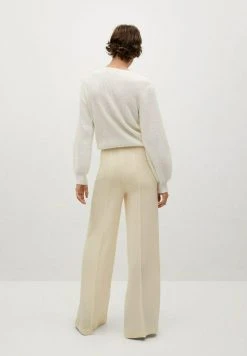 Mango JUSTO - Stoffhose - Beige | Damen -Mango Populaire Boutique b6c9b7f5b458444db97062c426e02a47