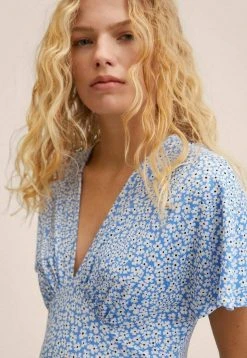 Mango MANZANO - Freizeitkleid - Blauw | Damen -Mango Populaire Boutique b6fff7eb000c4e40832b395dcaf8fb2b