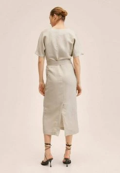 Mango LINO - Freizeitkleid - Beige | Damen -Mango Populaire Boutique b75650f60be04ce38bcea5322e319855