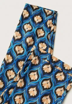 Mango Damen PAPER - Stoffhose - Blauw -Mango Populaire Boutique b897f5f0e6064077877bcd456d9c6f22