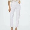 Mango MOM - Jeans Slim Fit - White | Damen
