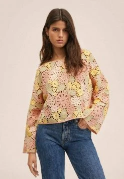 Mango JARDIN - Strickpullover - Rose Pastel | Damen