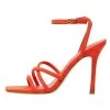 Mango MAYBE - High Heel Sandalette - Coral Red | Damen -Mango Populaire Boutique b9479f87355d4f40b7e8042e9754907a