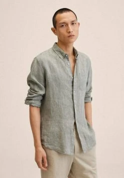 Mango AVISPA - Hemd - Kaki | Herren