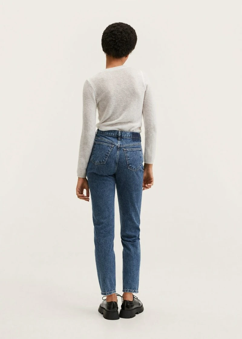 Mango Jeans Slim Fit - Dunkelblau | Damen 8 Mango Jeans Slim Fit - Dunkelblau | Damen – Bild 6