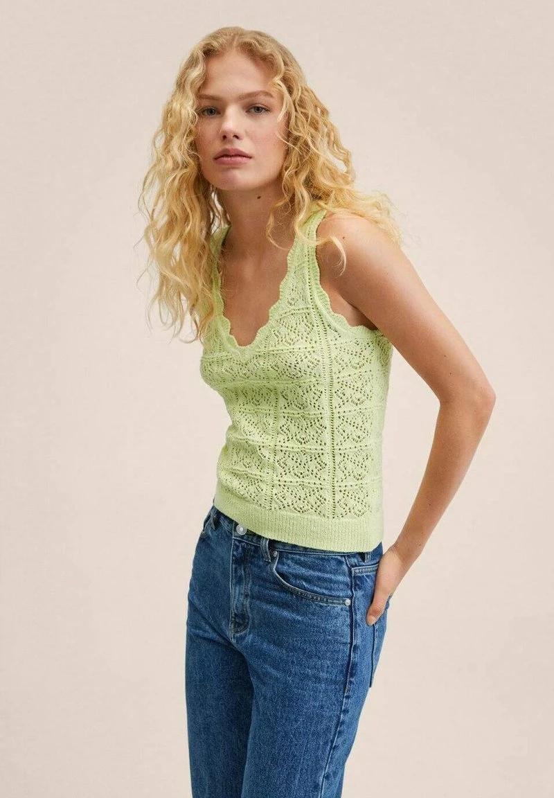 Mango SITO - Top - Lime | Damen 3 Mango SITO - Top - Lime | Damen