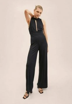 Mango Damen Jumpsuit - Zwart 10 Mango Damen Jumpsuit - Zwart -Mango Populaire Boutique ba1434ed64154065a9545a3300edf9d2
