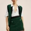 Mango PATRI - Minirock - Green | Damen -Mango Populaire Boutique ba5dbc29851441abb10739a3d392bfc7