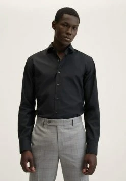 Mango Businesshemd - Schwarz | Herren
