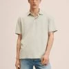 Mango EZEQUI - Poloshirt - Ijsgrijs | Herren -Mango Populaire Boutique ba9e90affd4b42098ea460ed6895fd8b