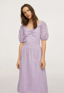Mango SITA H - Freizeitkleid - Lila | Damen -Mango Populaire Boutique bad0c90edffb4876b28a8e40affd6105