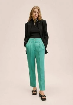 Mango TANIA - Stoffhose - Verde Agua | Damen 10 Mango TANIA - Stoffhose - Verde Agua | Damen -Mango Populaire Boutique baf2f553e42a40b394bb5e6e04d6963c