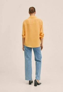 Mango LIMONE - Hemdbluse - Oranje | Damen -Mango Populaire Boutique bb41889239c54aafb96c8311e80d8522