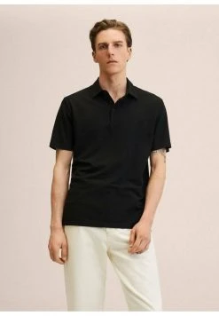 Mango Herren EZEQUI - Poloshirt - Black