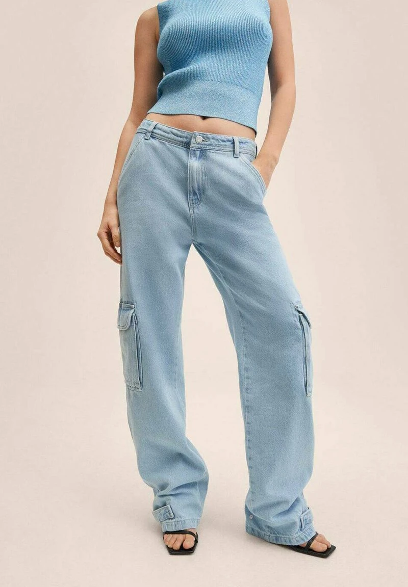 Mango Damen GRETA - Jeans Relaxed Fit - Bleu Clair 3 Mango Damen GRETA - Jeans Relaxed Fit - Bleu Clair