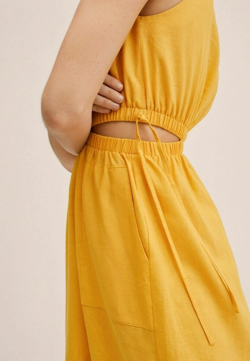 Mango CAPRIL-H - Freizeitkleid - Senfgelb | Damen 6 Mango CAPRIL-H - Freizeitkleid - Senfgelb | Damen – Bild 4