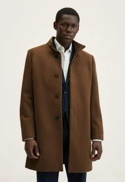 Mango FUNNEL - Klassischer Mantel - średni Brązowy | Herren