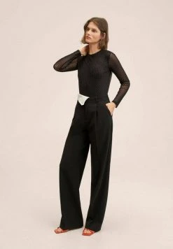Mango POL - Langarmshirt - Black | Damen -Mango Populaire Boutique bc62be14877f4cbfa0bbae16f04b7a79