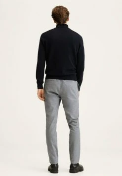 Mango BREST - Stoffhose - Hellgrau Meliert | Herren -Mango Populaire Boutique bca2701ef9f54a149bfbe562d117abbd