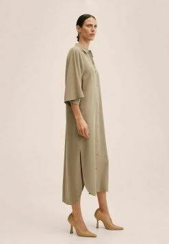 Mango Damen MOMO A - Blusenkleid - Middenbruin -Mango Populaire Boutique bd8cd7e3c0ae4c10acb081c331815658