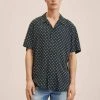 Mango VAGOS - Hemd - Azul Marino Oscuro | Herren -Mango Populaire Boutique bdb85f6d60f340f6a4ed573a32e94fbc