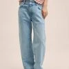 Mango EMILY - Flared Jeans - Bleu Clair | Damen