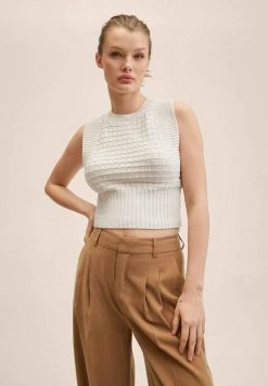Mango NEWYORK - Top - écru | Damen