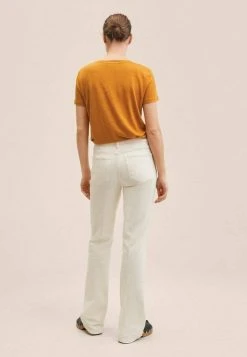 Mango Damen LINITO - T-Shirt Basic - Musztardowy -Mango Populaire Boutique bf8a2f9ca1ea47a391eb6847f853edb4