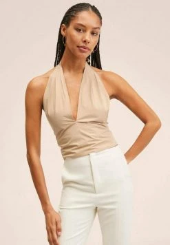 Mango Damen VENICE - Bluse - Beige