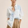 Mango LETTER - Hemdbluse - Weiß | Damen 2 Mango LETTER - Hemdbluse - Weiß | Damen -Mango Populaire Boutique bfb817c6882a4e98906b2f6bf322d768