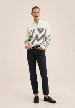 Mango Damen MAR - Jeans Slim Fit - Black Denim -Mango Populaire Boutique bfd333b3465446e3a691a29432ab3541