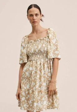 Mango CHENAI-L - Freizeitkleid - Beige | Damen