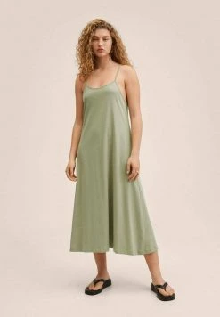Mango CATI L - Jerseykleid - Kaki | Damen