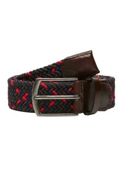 Mango Flechtgürtel - Rood | Herren