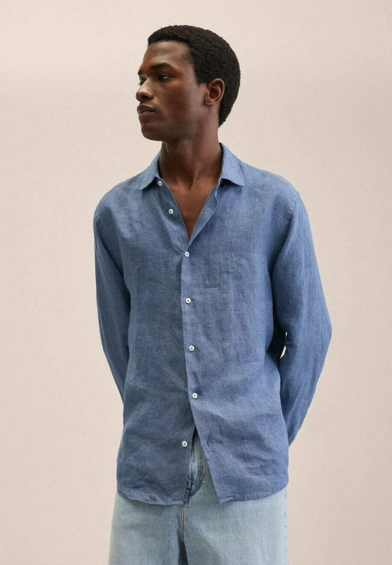 Mango PARROT - Hemd - Bleu Indigo | Herren 3 Mango PARROT - Hemd - Bleu Indigo | Herren