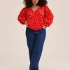 Mango CAROL - Bluse - Red | Damen 1 Mango CAROL - Bluse - Red | Damen -Mango Populaire Boutique c39198a8d97f48e5ba6204c4850bd3c3