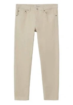 Mango BOB - Jeans Straight Leg - Beige | Herren -Mango Populaire Boutique c39da690e28c4282a43426e521df1f79