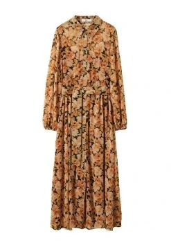 Mango Blusenkleid - Orange | Damen -Mango Populaire Boutique c3afd976602943f28d8d7b6f77d535b4