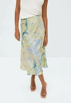 Mango JULS - A-Linien-Rock - Blue | Damen