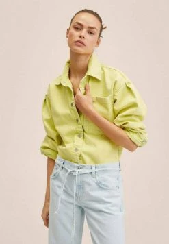 Mango ANEKA - Hemdbluse - Citron Vert | Damen