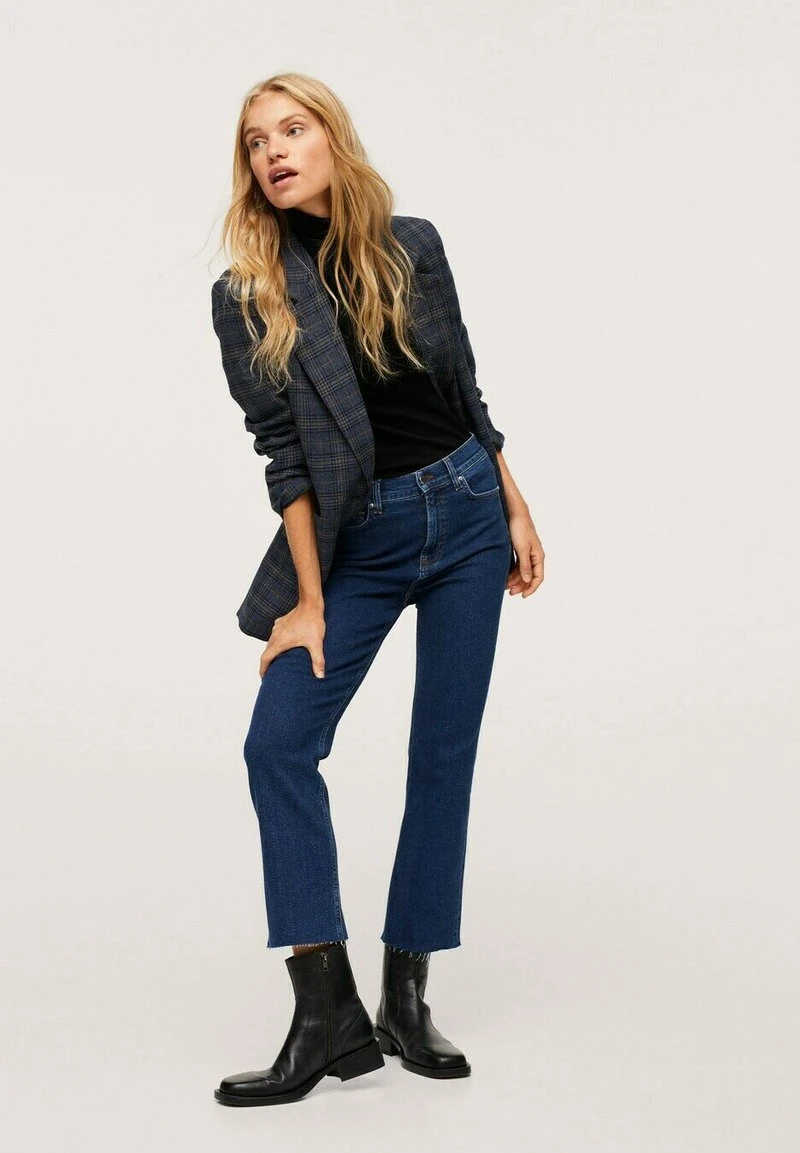 Mango SIENNA - Jeans Straight Leg - Dunkelblau | Damen 4 Mango SIENNA - Jeans Straight Leg - Dunkelblau | Damen – Bild 2