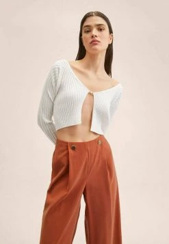 Mango Damen BOT - Stoffhose - Oranjebruin -Mango Populaire Boutique c473b9b1683a4bc5865b08077a4f8947