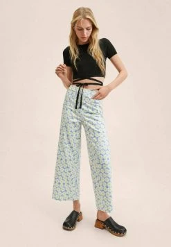 Mango Damen FARRITO - Stoffhose - Blue