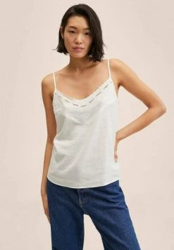 Mango Damen FILO - Top - Off White