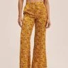 Mango PISA-L - Stoffhose - Yellow | Damen