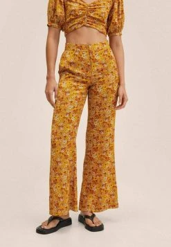 Mango PISA-L - Stoffhose - Yellow | Damen