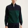 Mango POLE - Fleecepullover - Grün | Herren -Mango Populaire Boutique c51dcde5e0bc4978bad1fcee5fd7e0a4