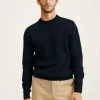 Mango COCOA - Strickpullover - Marineblau | Herren -Mango Populaire Boutique c58e177e86dc49f8a639502d6a8cdade