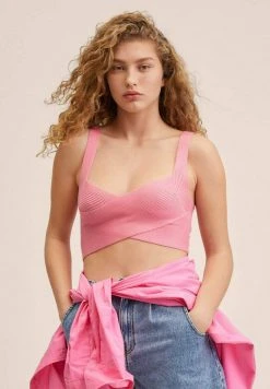 Mango EVA - Top - Fuchsia | Damen